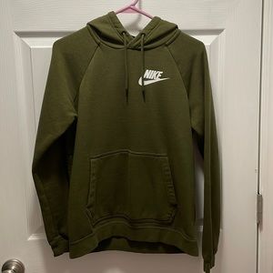 Olive Green Nike Sweatshirt/Hoodie